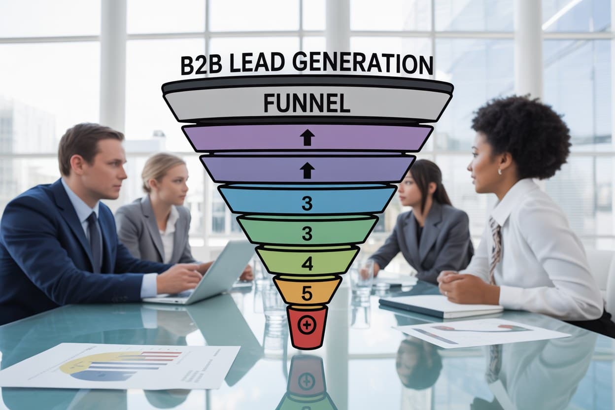 Optimize your B2B lead generation funnel structure. Use our 3-pillar framework to capture, qualify, and convert high-ticket clients automatically.